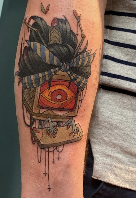 Doomsday Machine tattoo by Deadpigeon (color)