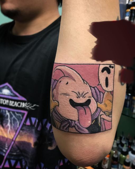 Dragon Ball tattoo by Deadpigeon (color)