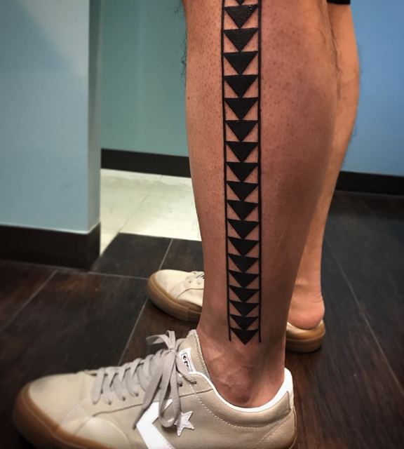 Pattern tattoo by Deadpigeon (black & grey)